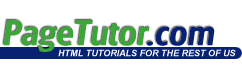 pagetutor.com - HTML tutorials for the rest of us